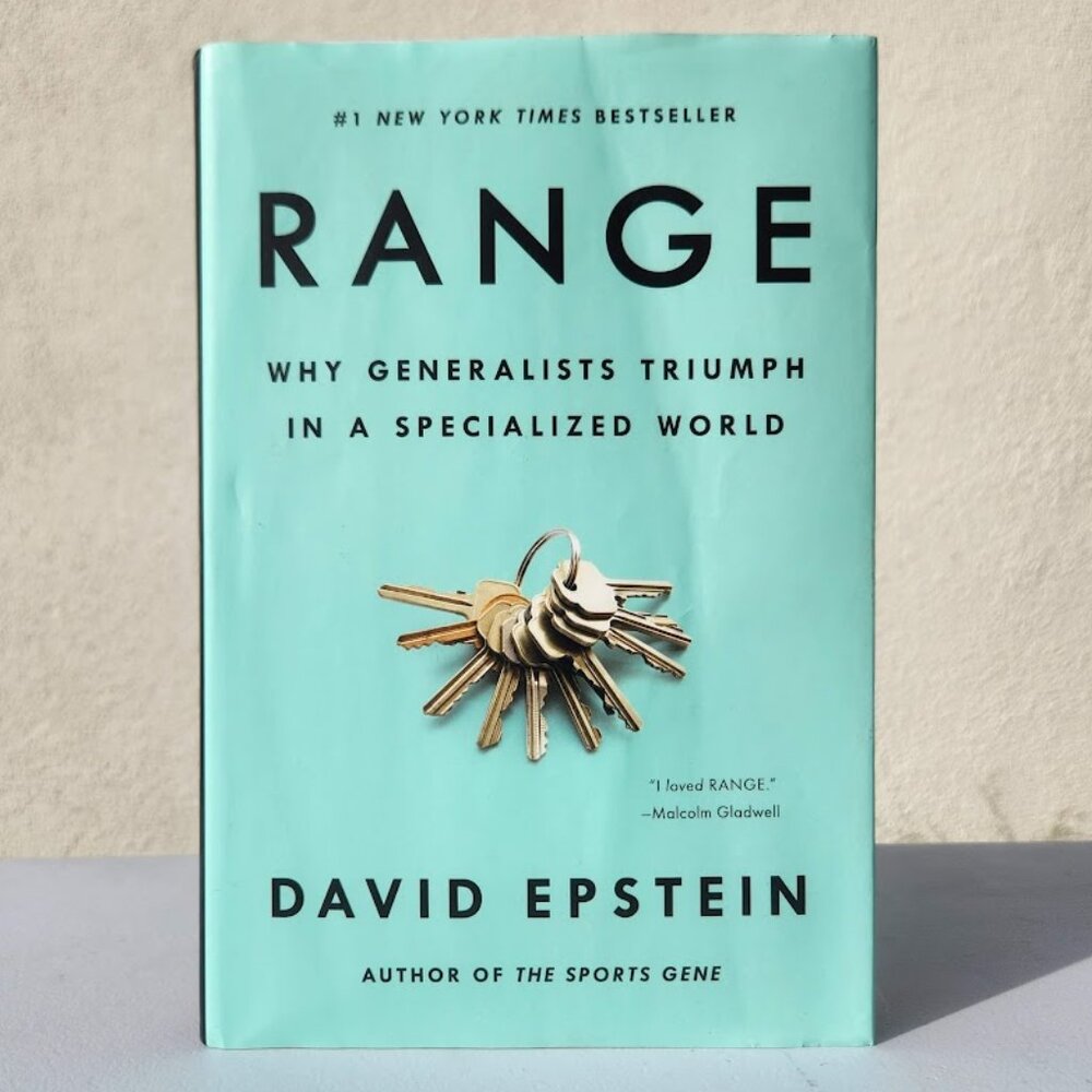 Range Why Generalists Triumph in Specialized World David Epstein Hardcover Book